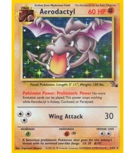 Amazon.com: Kabutops - 9/62 - Holo Rare - Unlimited Edition : Toys